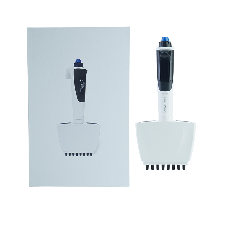 Electronic Pipette, Eight Channel, 30-300ul - 1 pc per Case