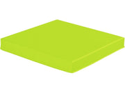 Square Pouffe Basic - Light Green, 2.4"H