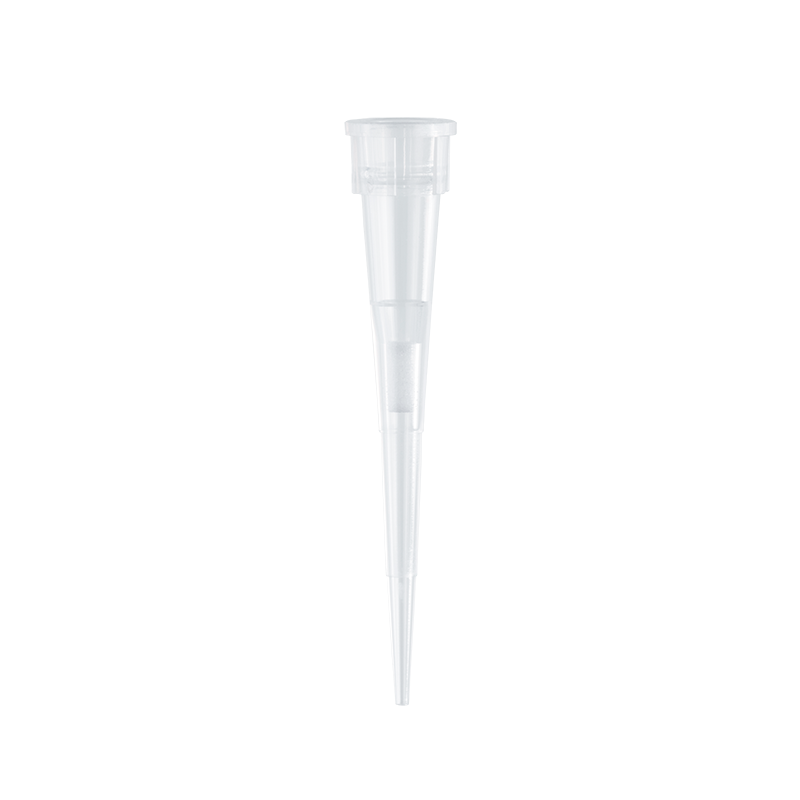 Universal Pipette Tips with Filter, 0.5-10 µL, Transparent - 96 tips per Rack/10 racks per Box/5 Boxes per Case