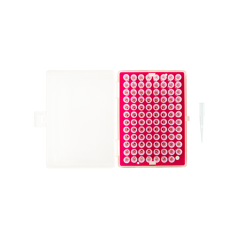 Universal Pipette Tips with Filter, 1.0-20 µL, Transparent - 96 tips per Rack/10 racks per Box/5 Boxes per Case