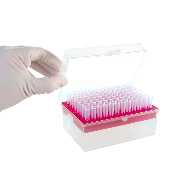 Universal Pipette Tips with Filter, 1.0-20 µL, Transparent - 96 tips per Rack/10 racks per Box/5 Boxes per Case