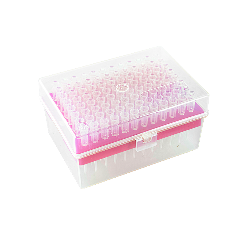 Universal Pipette Tips with Filter, 10-100 µL, Transparent - 96 tips per Rack/10 racks per Box/5 Boxes per Case