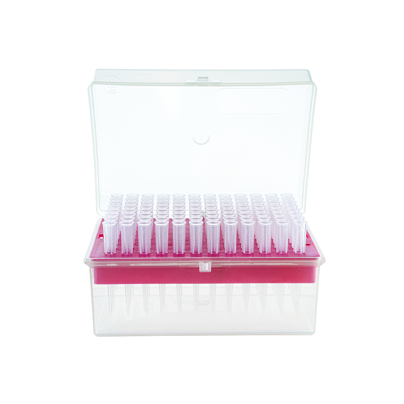 Universal Pipette Tips with Filter, 10-100 µL, Transparent - 96 tips per Rack/10 racks per Box/5 Boxes per Case