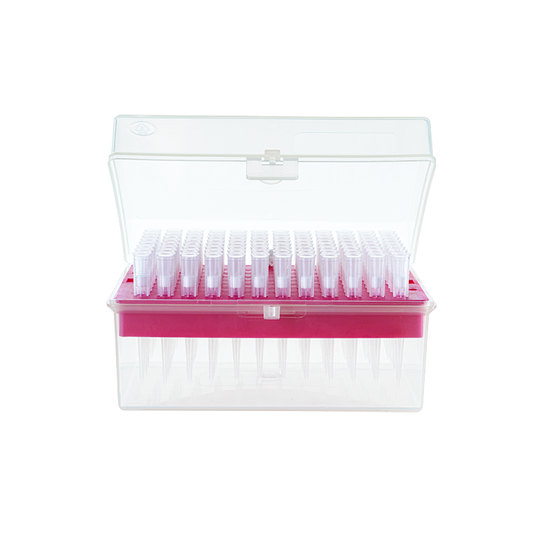 Universal Pipette Tips with Filter, 10-200 µL, Transparent - 96 tips per Rack/10 racks per Box/5 Boxes per Case