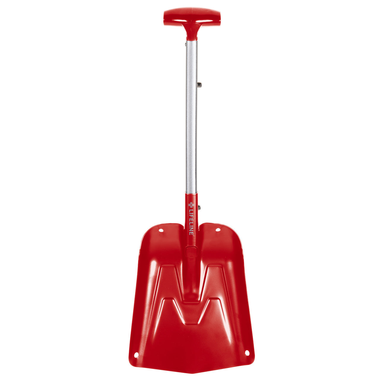 Aluminum Collapsing Auto Utility Shovel- Red