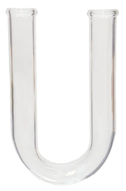 Drying Tube U Shaped 100mm. Borosilicate Glass.