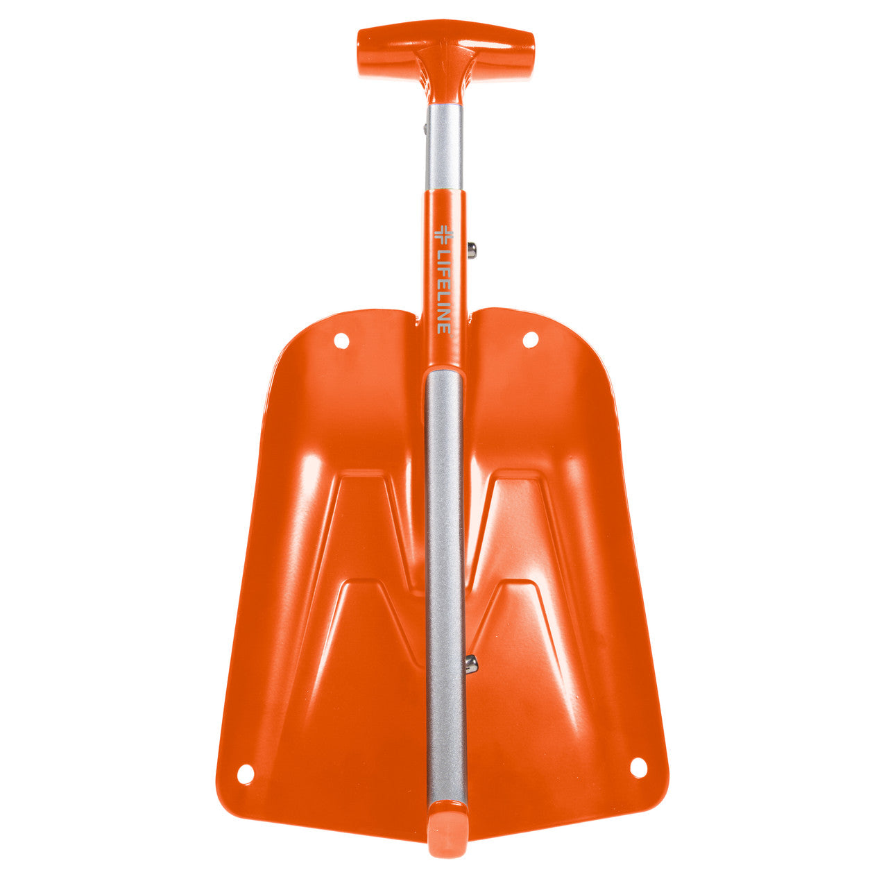 Aluminum Collapsing Auto Utility Shovel- Orange