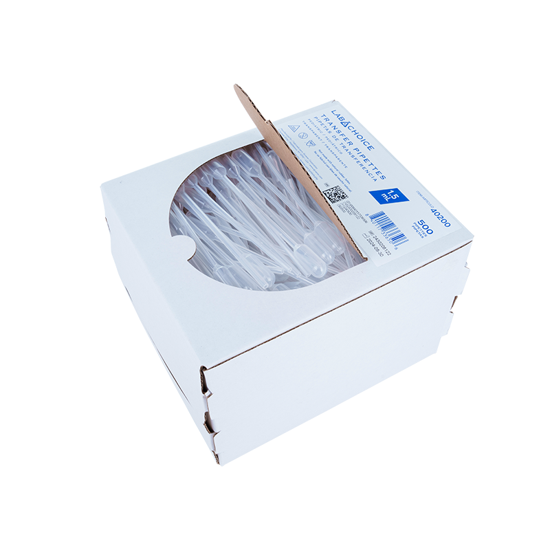 Transfer Pipettes, Non-Sterile, Pediatric, 1.5 mL - 500 pcs per Box/10 Boxes per Case
