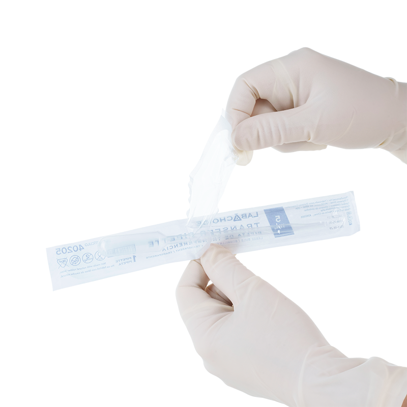 Transfer Pipettes, Sterile, 5 mL - 1 per pouch/100 pouches per Bag//5 Bags per Case