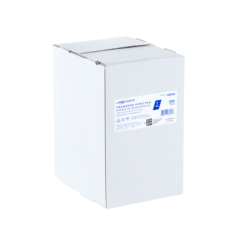 Transfer Pipettes, Non-Sterile, 7 mL - 500 pcs per Box/10 Boxes per Case