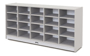 Rainbow Accents® 20 Tub Mobile Storage - without Tubs - Gray