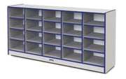 Rainbow Accents® 20 Tub Mobile Storage - without Tubs - Blue