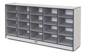 Rainbow Accents® 20 Tub Mobile Storage - without Tubs - Navy