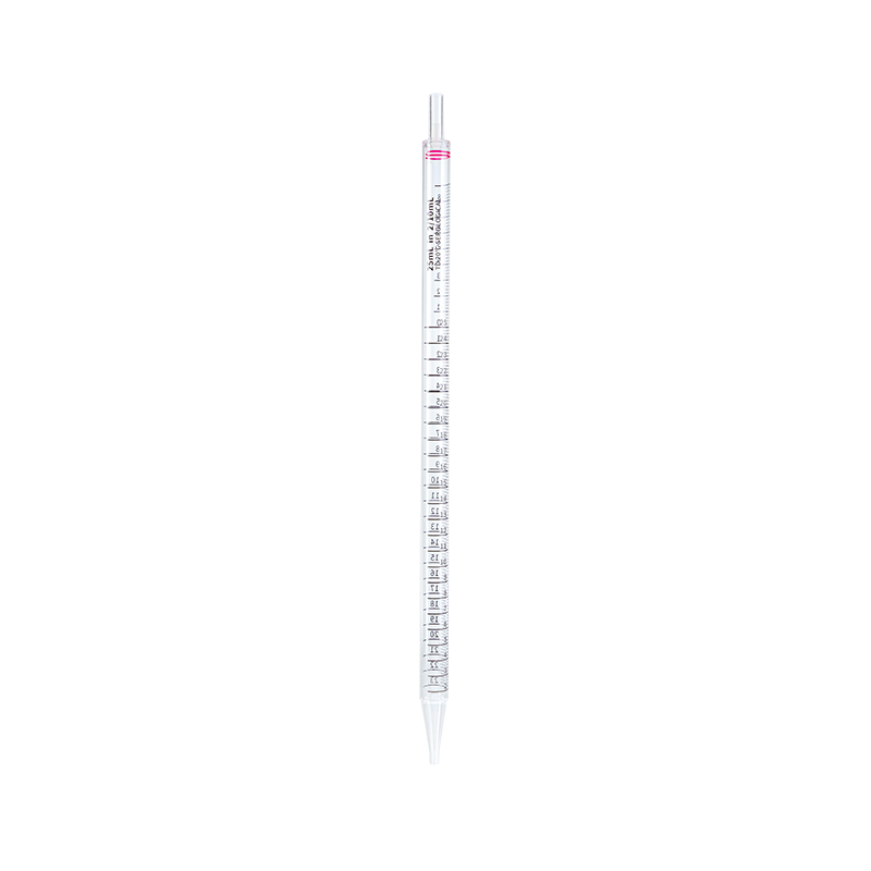 Serological Pipettes, Sterile, Individually Packed, 25 mL, Red - 1 per pouch/100 pouches per Bag//4 Bags per Case
