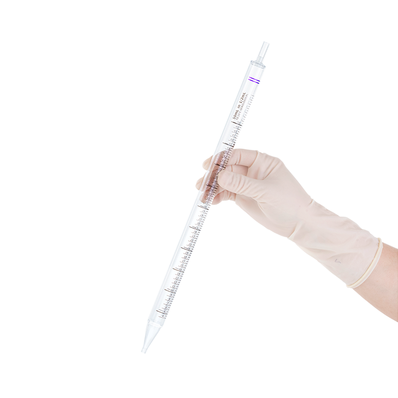 Serological Pipettes, Sterile, Individually Packed, 50 mL, Purple - 1 per pouch/100 pouches per Bag//4 Bags per Case