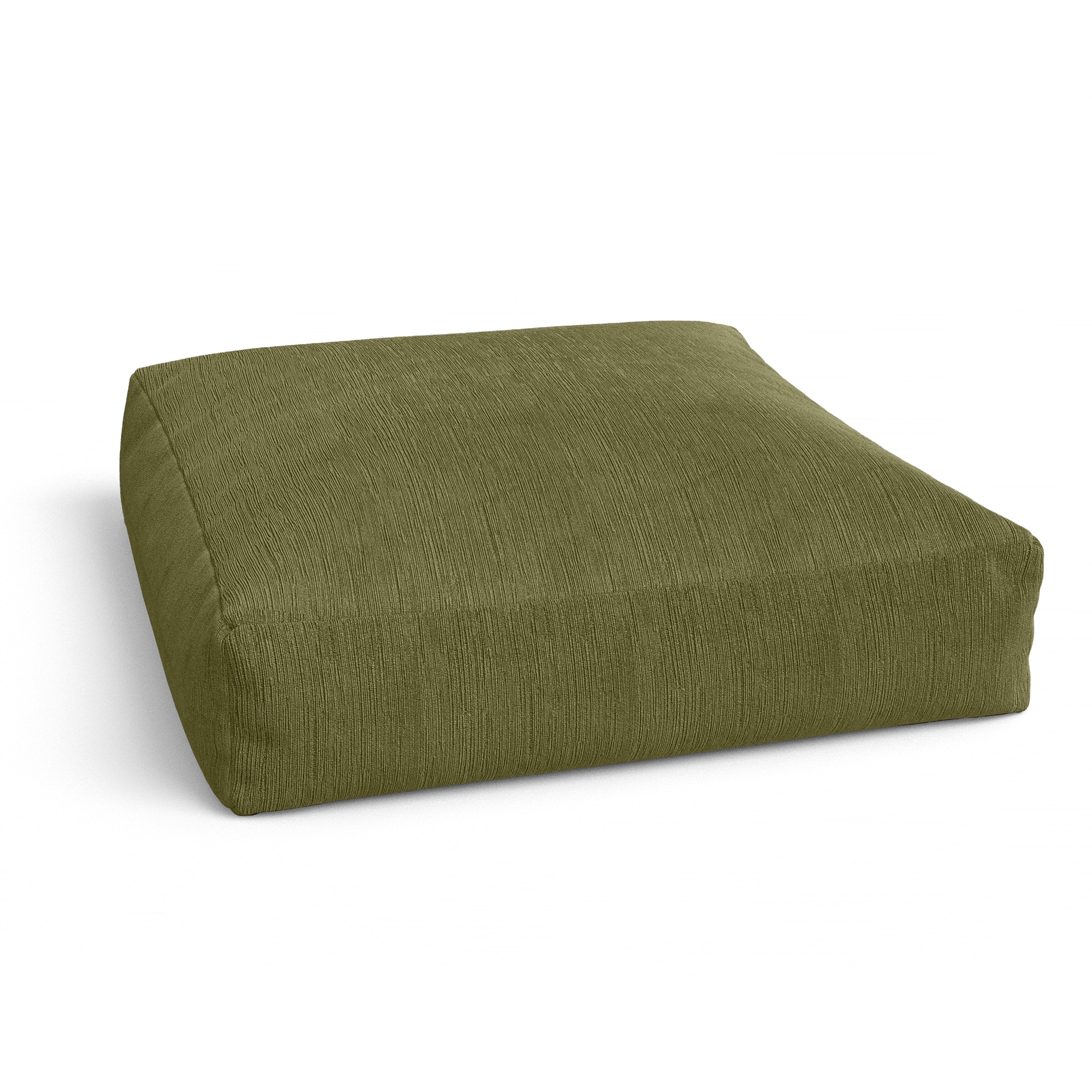 Jaxx Brio Large Décor Floor Pillow/Meditation Yoga Cushion, Plush Microvelvet, Moss