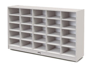 Rainbow Accents® 25 Tub Mobile Storage - without Tubs - Gray