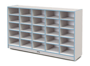 Rainbow Accents® 25 Tub Mobile Storage - without Tubs - Coastal Blue