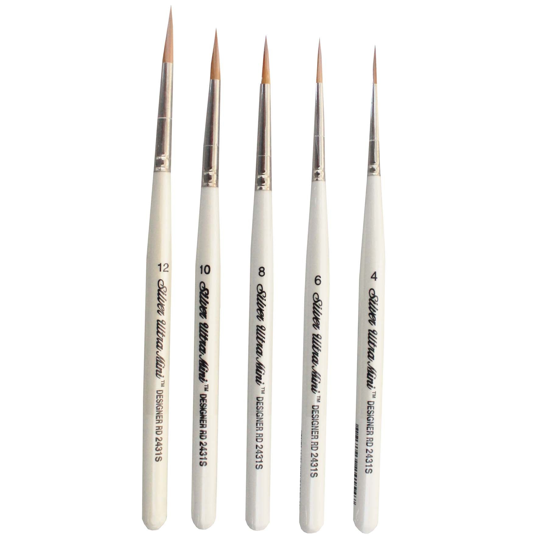 Ultra Mini Designer Rounds, 7 Brushes