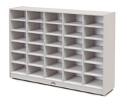 Rainbow Accents® 30 Tub Mobile Storage - without Tubs - Gray