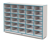 Rainbow Accents® 30 Tub Mobile Storage - without Tubs - Teal