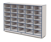 Rainbow Accents® 30 Tub Mobile Storage - without Tubs - Navy