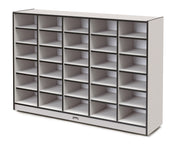 Rainbow Accents® 30 Tub Mobile Storage - without Tubs - Black