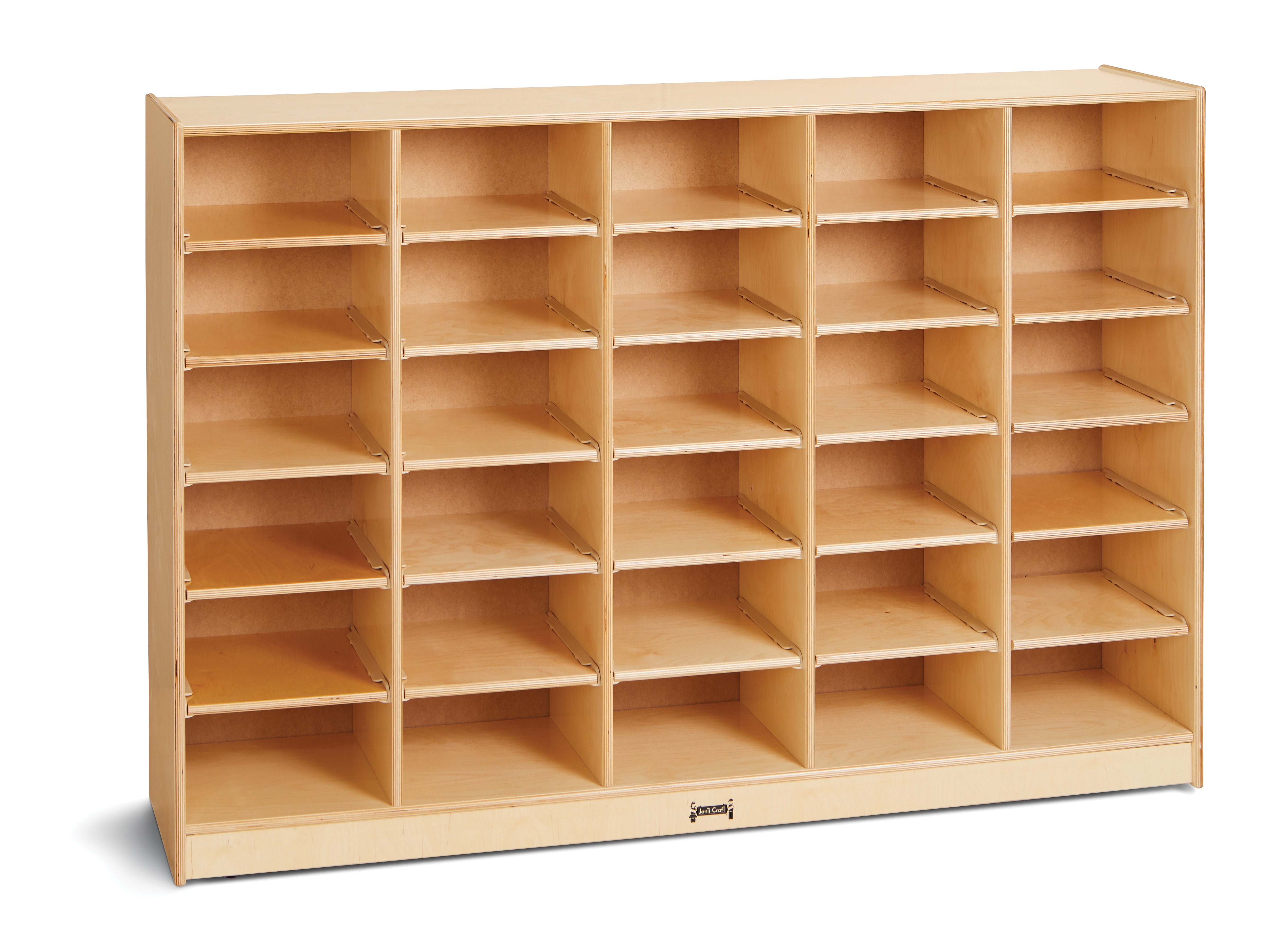 Jonti-Craft® 30 Tub Mobile Storage - with Colored Tubs