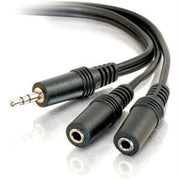 6' 3.5Mm Stereo Y Cable  Fd