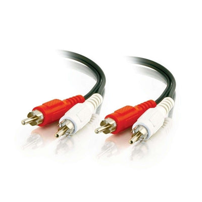 C2G 40468 6 Ft. Value Series RCA Stereo Audio Extension Cable