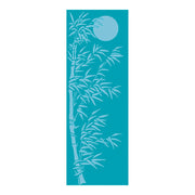 YOGI MAT™ Bamboo Forest - Teal -  1/8"H x 24"W x 68"L