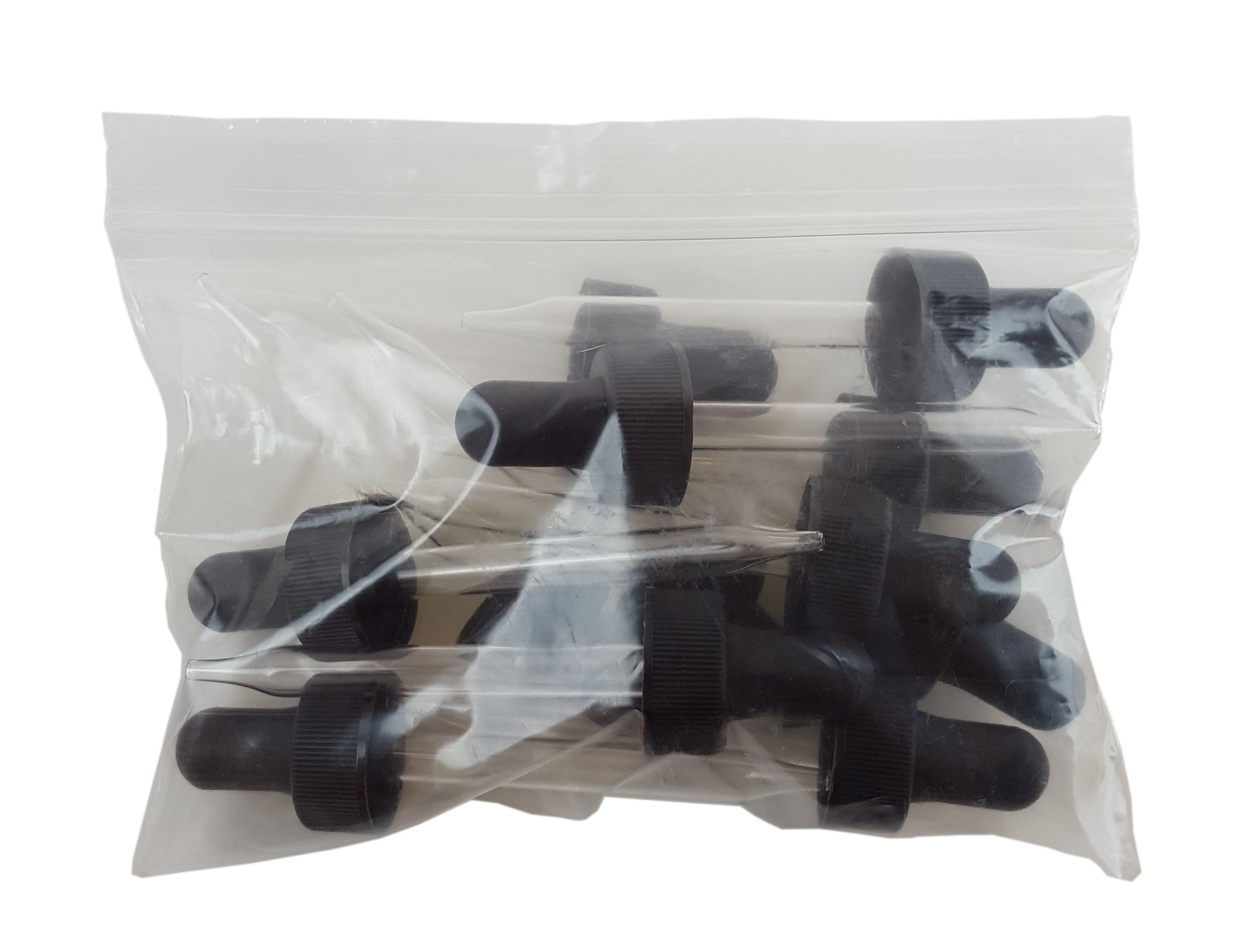 Dropper Assembly Glass 20/400 7x76mm 1oz. Pack 12.