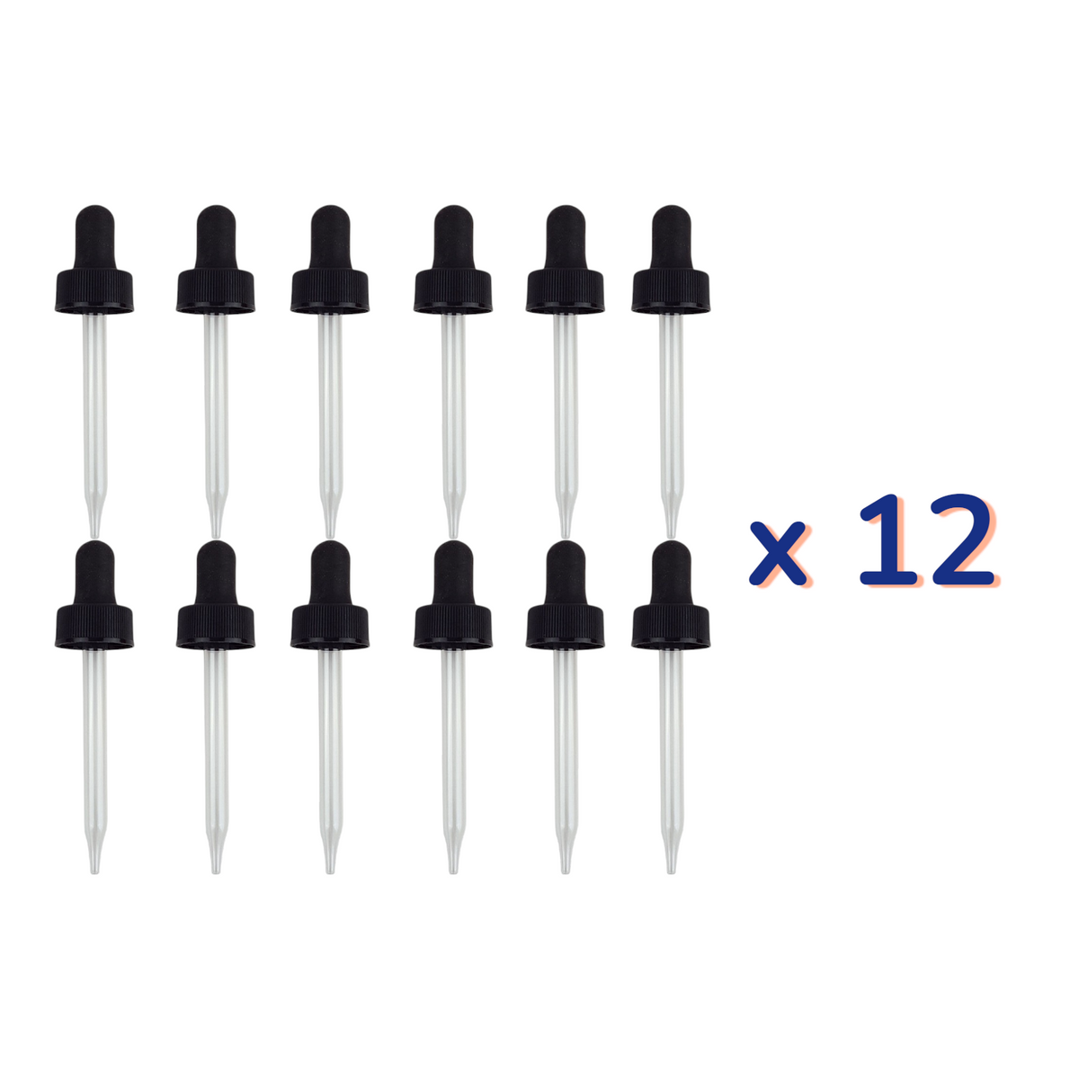 Dropper Cap, 4oz, 22/400 Neck Size, 7mm x 108mm, Case of 144