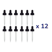 Dropper Cap, 4oz, 22/400 Neck Size, 7mm x 108mm, Case of 144