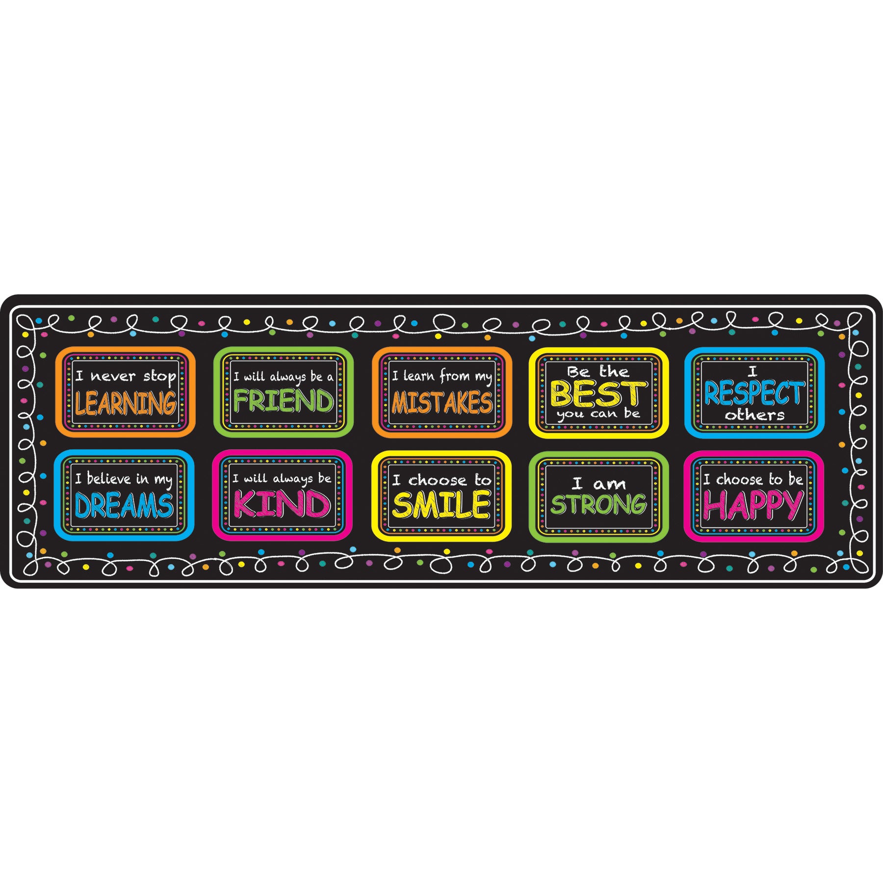 The Original Fun Mat™, Mat Runner, 15.5" x 47", Character Building
