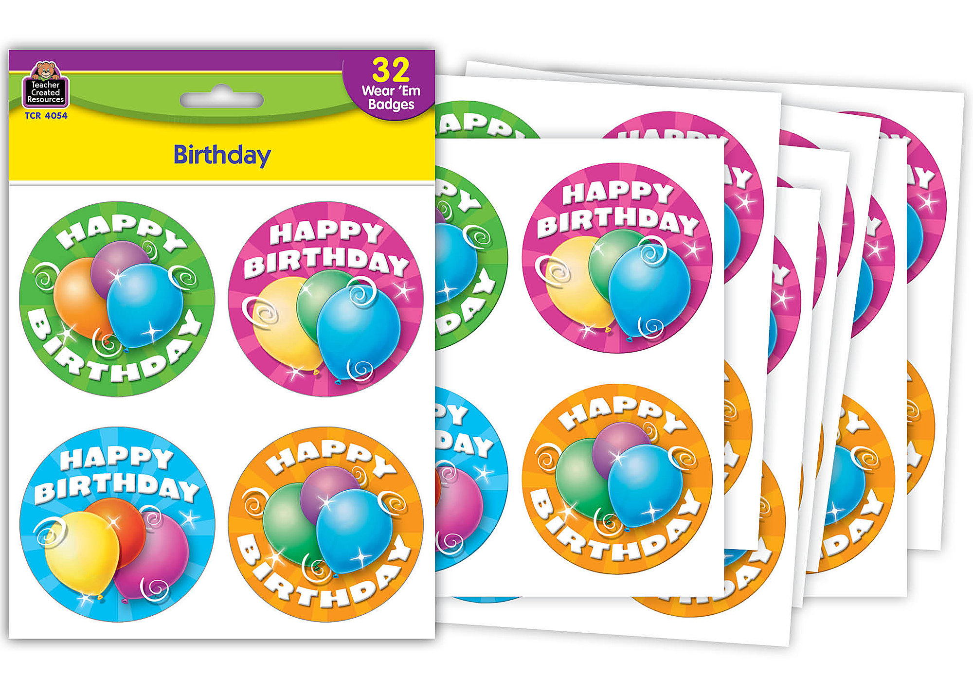 Birthday Wear ’Em Badges