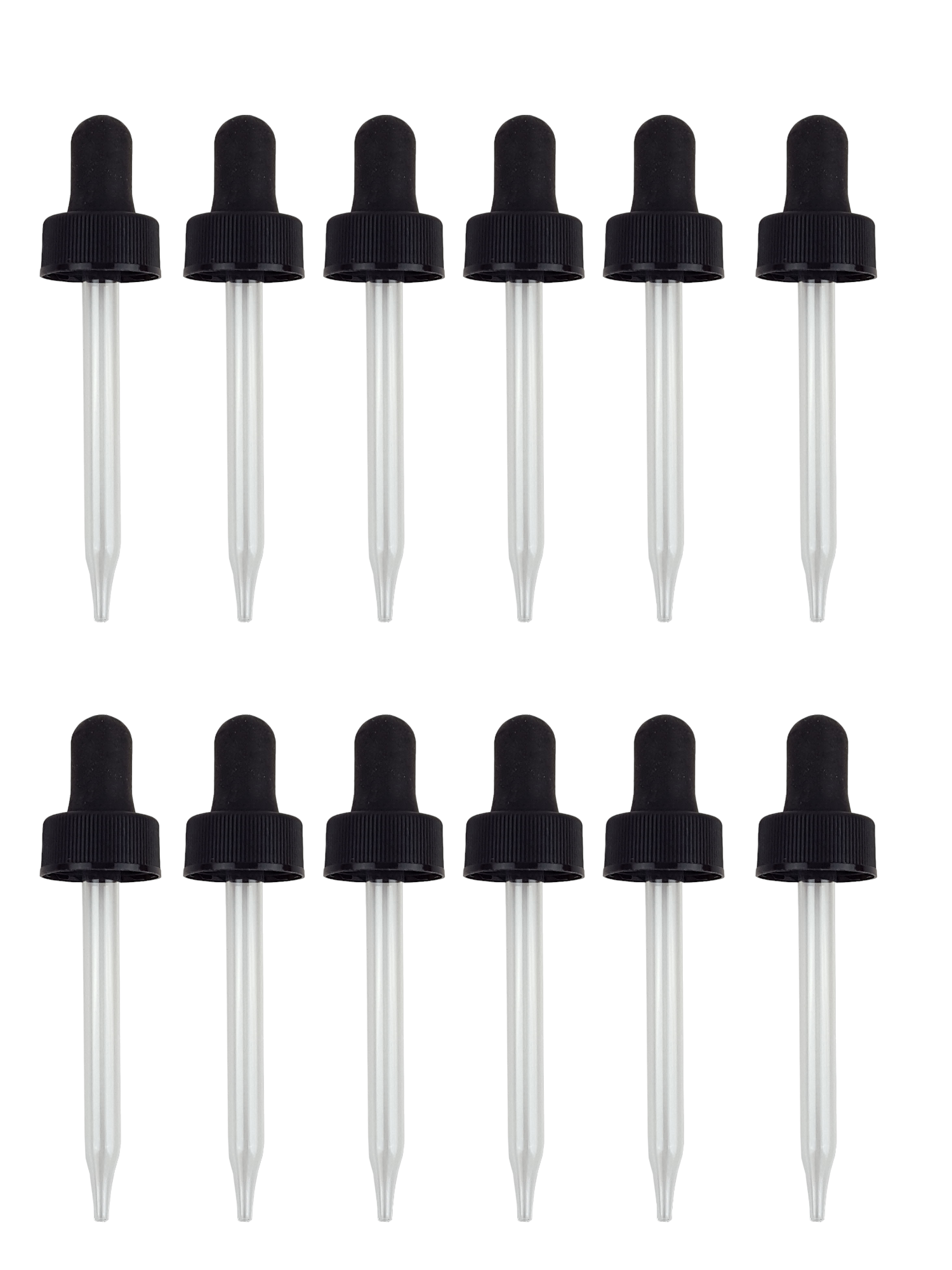 Dropper Cap, 2oz, 28/400 Neck Size, 7mm x 89mm, Pack of 12