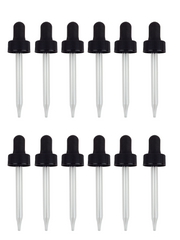 Dropper Cap, 2oz, 28/400 Neck Size, 7mm x 89mm, Pack of 12