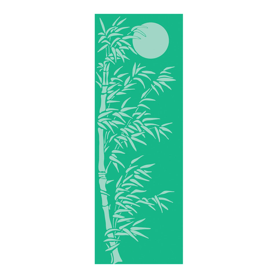 YOGI MAT™ Bamboo Forest - Green -  1/8"H x 24"W x 68"L