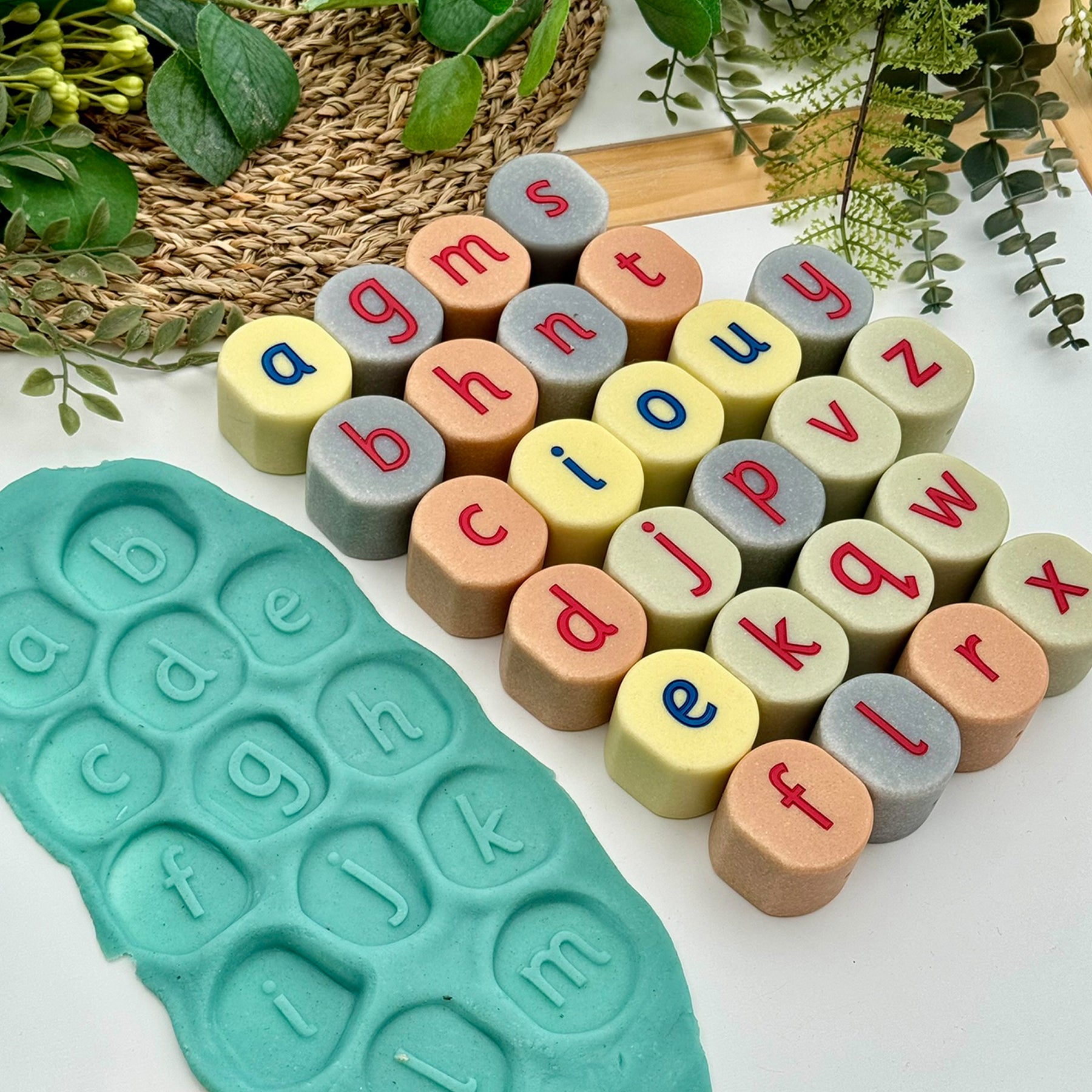 Alphabet Stamping Stones – Lowercase