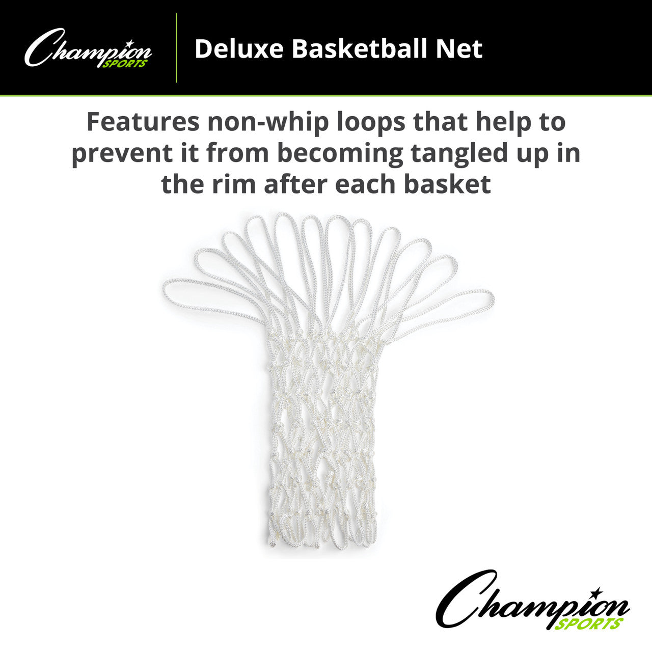 5 MM DELUXE BASKETBALL NET