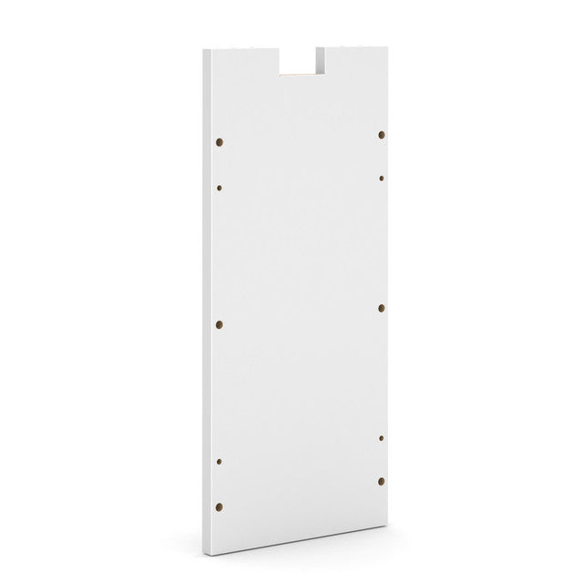 OfficeSource Laminate Credenza Half Leg - White