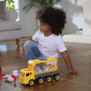 Builder's Job Mega Truck - Vehicle Toy for Kids, Hands-On Creative Play