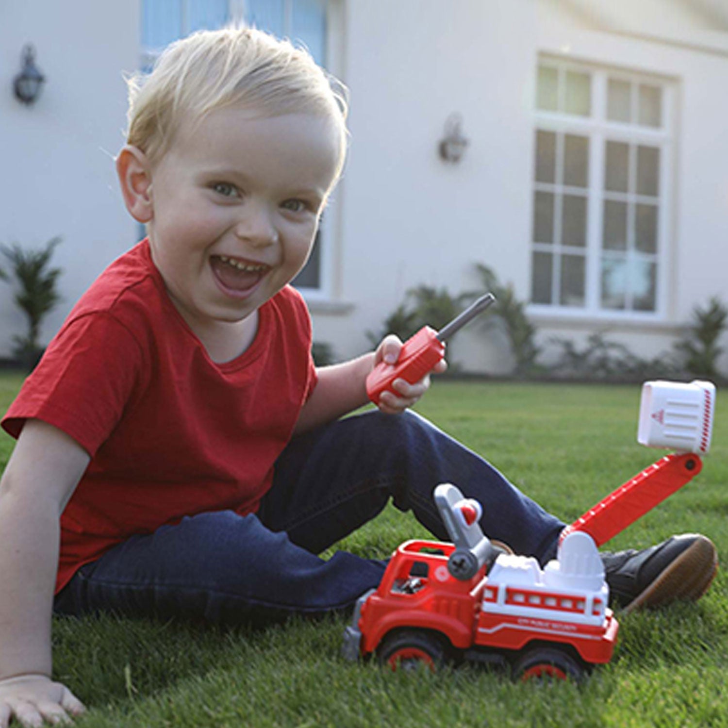 RC Truck - Fire Squad - Vehicle Toy for Kids, Hands-On Creative Play