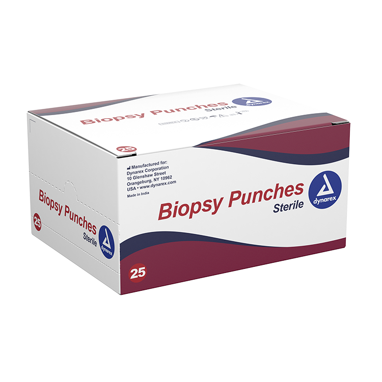 Biopsy Punches, 2.0 mm, Ivory - 25 pcs per Box