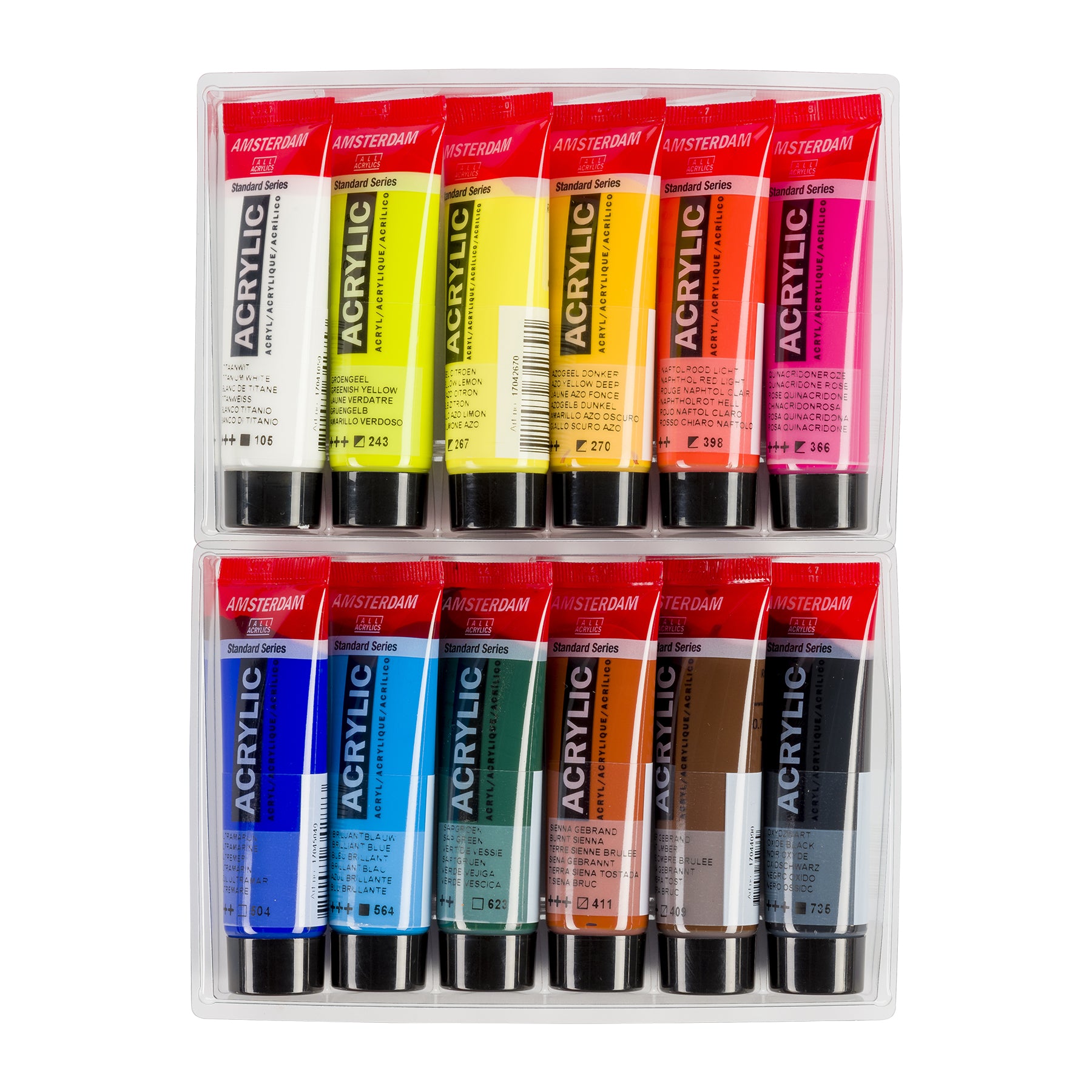 Standard Acrylic Landscape Set, 12 x 20mL
