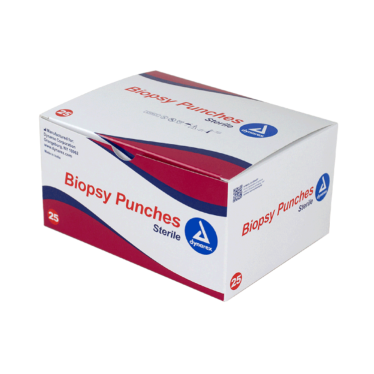 Biopsy Punches, 3.0 mm, Gray - 25 pcs per Box