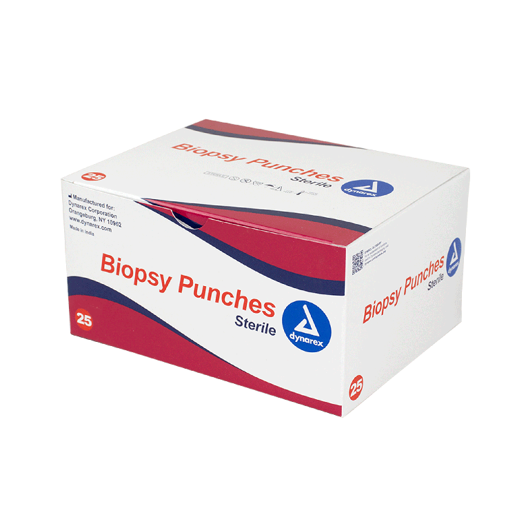 Biopsy Punches, 3.5 mm, Yellow - 25 pcs per Box