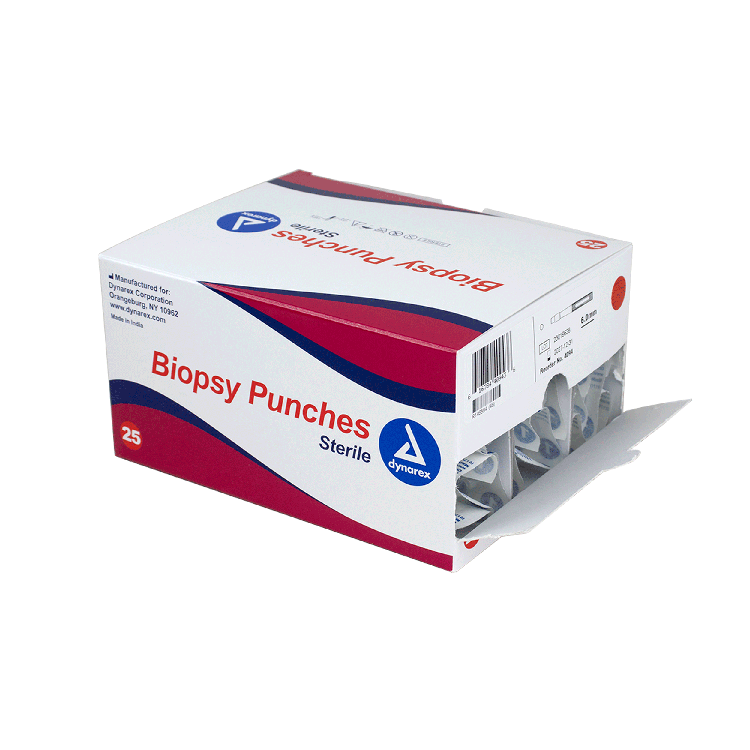 Biopsy Punches, 6.0 mm, Light Green - 25 pcs per Box