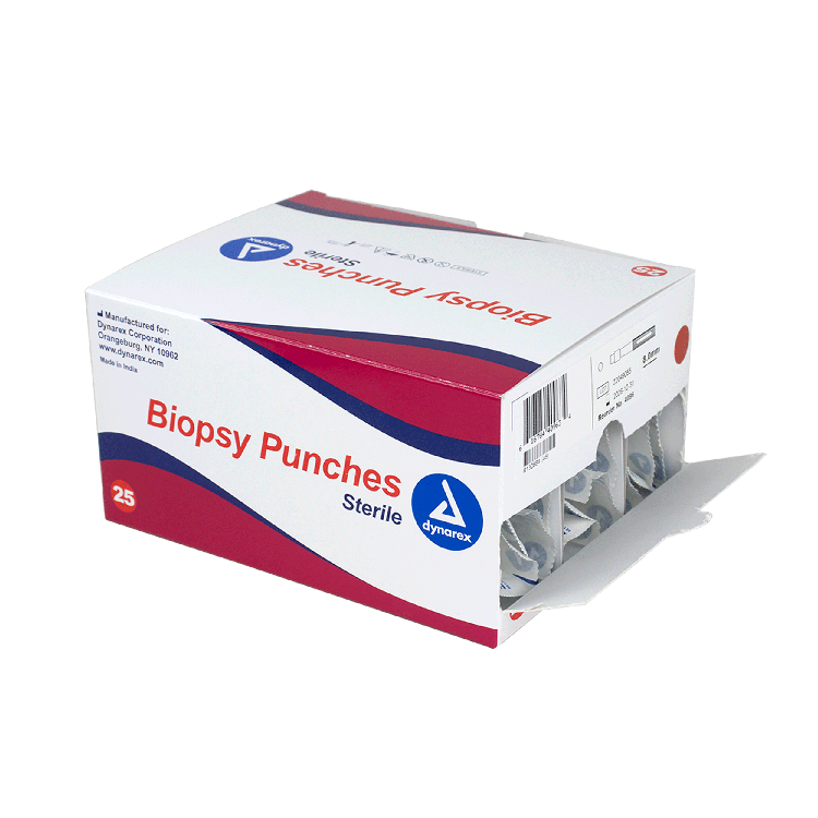 Biopsy Punches, 8.0 mm, Purple - 25 pcs per Box